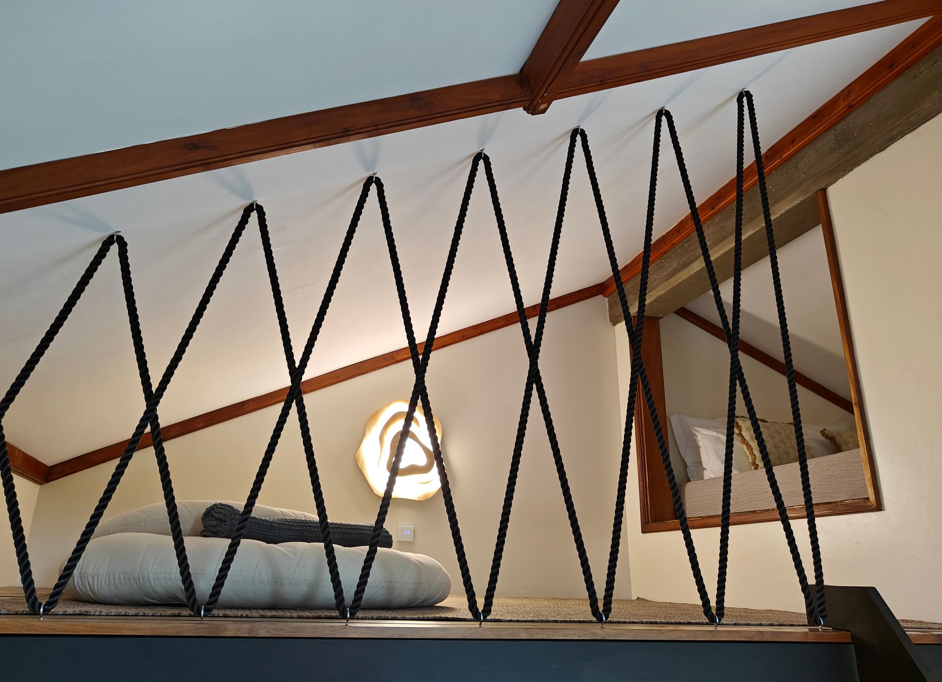 Detalhe arquitectónico do mezanino