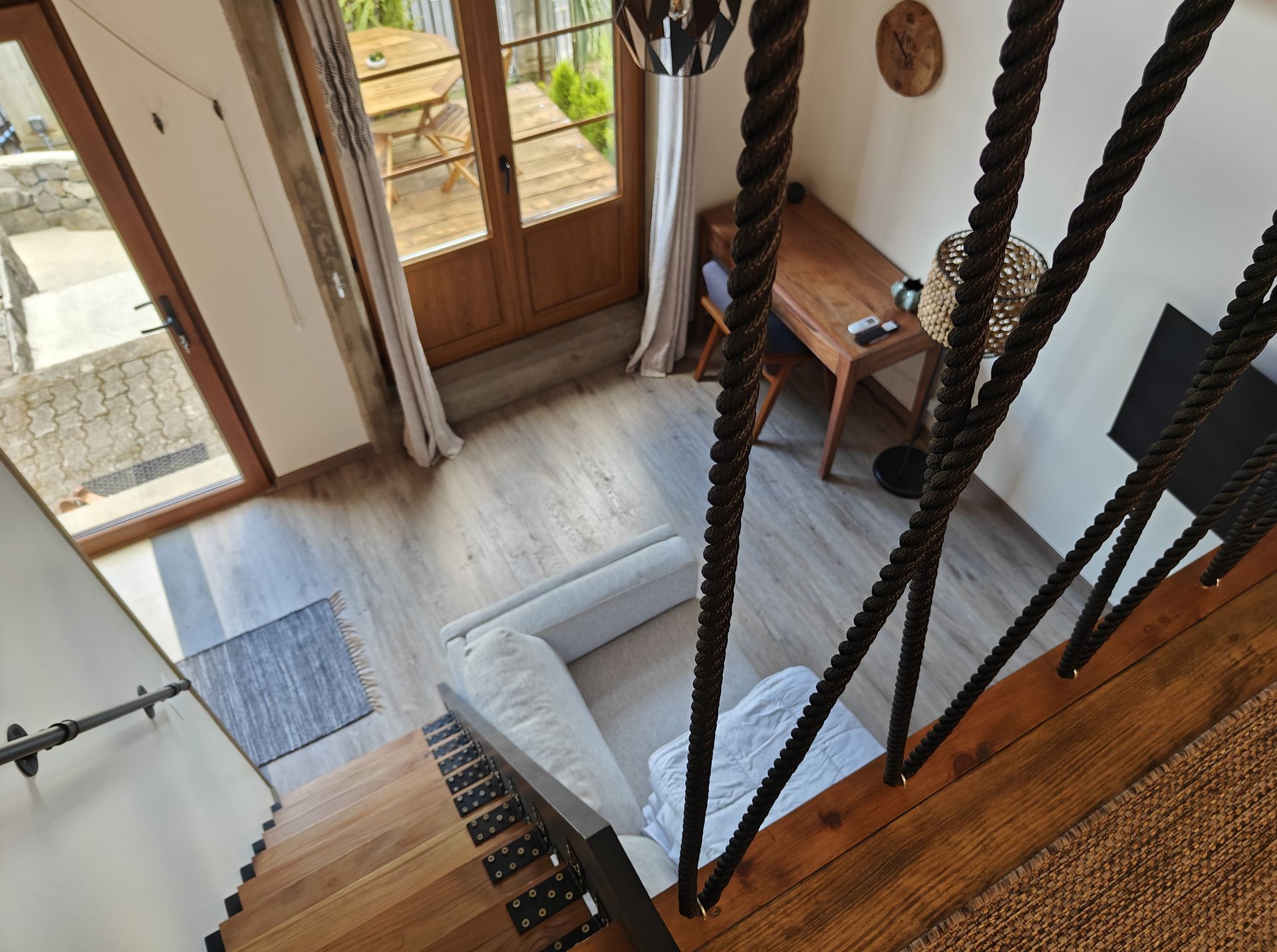 Vista do mezanino da Casca de Noz